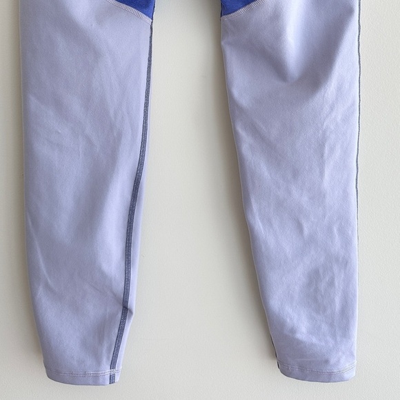 Old Navy High-Waisted Elevate Color-Block Compression Leggings, Pageant Purple,L - Picture 11 of 16
